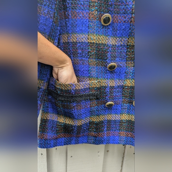 Vintage Albert Nipon Wool Blazer - Picture 3 of 8